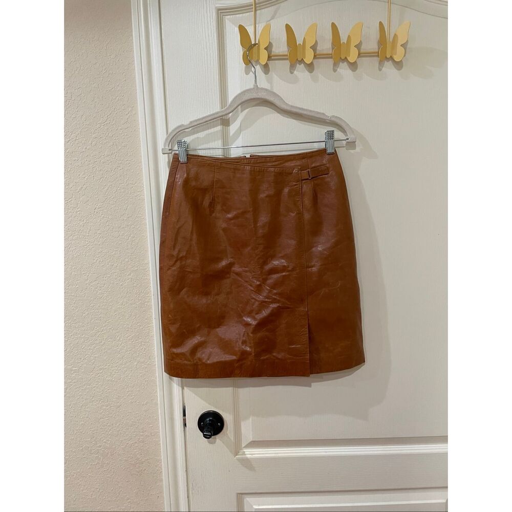 Vintage Caballero leather pencil skirt size 40 euro